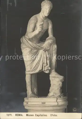 Skulpturen Efebo Museo Capitolino Roma / Skulpturen /