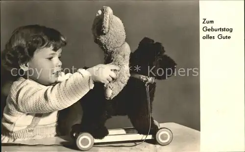 Kinderspielzeug Teddybaer Kind Geburstag  Kat. Kinder