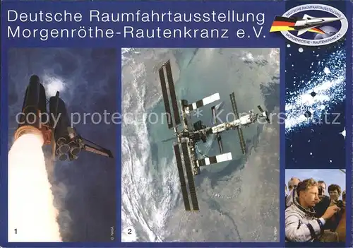 Raumfahrt Deutsche Raumfahrtausstellung Morgenroethe-Rautenkranz e.V. / Flug /
