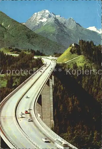 Bruecken Bridges Ponts Europabruecke Brennerautobahn Schoenberg Habicht Wilder Freiger / Bruecken /