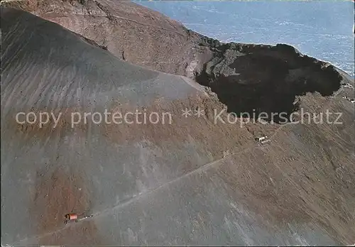 Vulkane Geysire Vulcans Geysers Napoli Cratere Vesuvio Fliegeraufnahme / Natur /