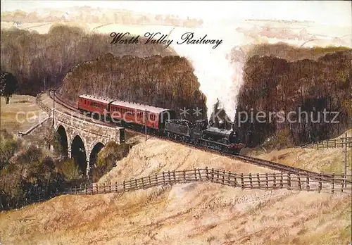 Lokomotive Worth Valley Railway  Kat. Eisenbahn