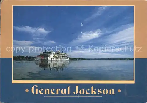 Dampfer Schaufelrad General Jackson Opryland Nashville Tennessee Kat. Schiffe