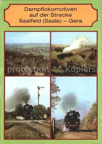 Lokomotive Saalfeld Saale Gera Kat. Eisenbahn