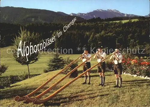 Alphorn Alphornblaeser Chiemgau / Musik /