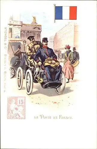 Post Frankreich Brieftraeger  Kat. Berufe