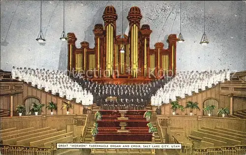 Kirchenorgel Mormon Tabernacle Organ Salt Lake City Utah Kat. Musik