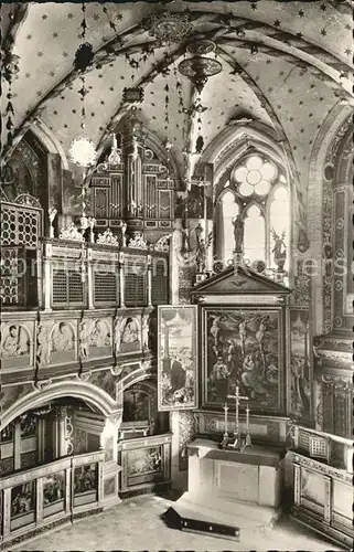 Kirchenorgel Celle Schlosskapelle Kat. Musik