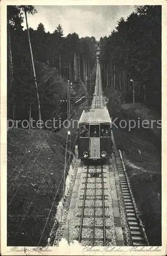 Zahnradbahn Merkurbahn Baden Baden Kat. Bergbahn