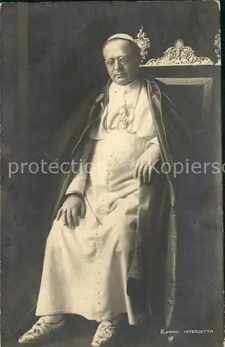 Papst Pius XI. Kat. Religion