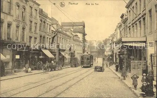 Strassenbahn Namur Rue de Fer Kat. Strassenbahn