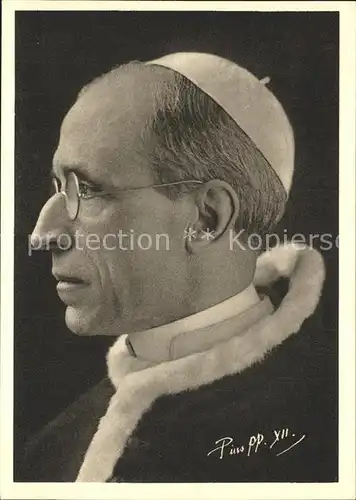 Papst Pius XII. Kat. Religion