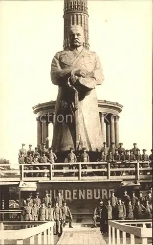 Hindenburg Der Eiserne Hindenburg Berlin Wohlfahrtskarte  Kat. Persoenlichkeiten