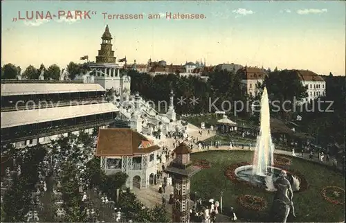 Vergnuegungspark Luna Park Terrassen am Halensee  Kat. Vergnuegungsparks