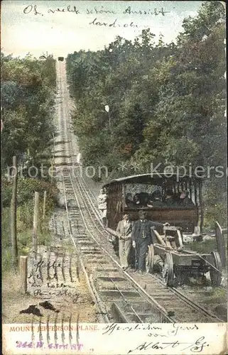 Zahnradbahn Mount Jefferson Plane Kat. Bergbahn