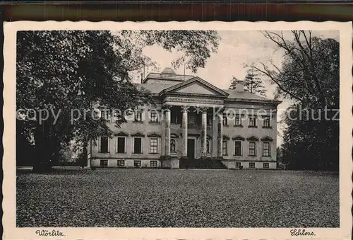 Woerlitz Schloss Kat. Woerlitz