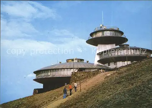 Karkonosze Schronisko i obserwatorium meteorologiczne na Sniezce Kat. Polen