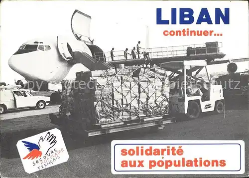 Libanon Secours populaire francais  Kat. Libanon