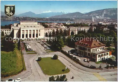 Geneve GE UNO Gebaeude Palais des Nations Kat. Geneve