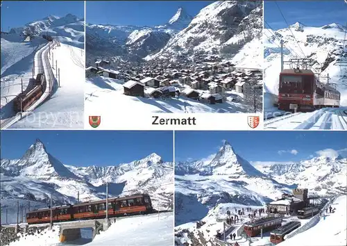 Zermatt VS Berbbahn Matterhorn Kat. Zermatt