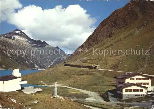 Lukmanierpass Hospezi S. Maria Stausee Strassengallerie Kat. Lukmanier