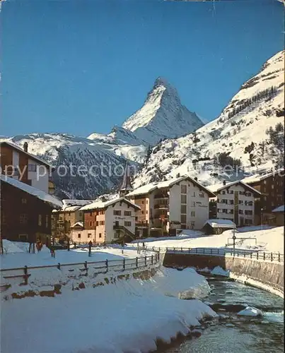 Zermatt VS Mont Cervin  Kat. Zermatt