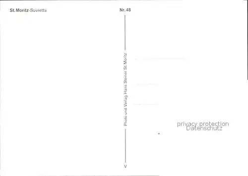 St Moritz GR Suvretta Piz Nair Signal Kat. St Moritz