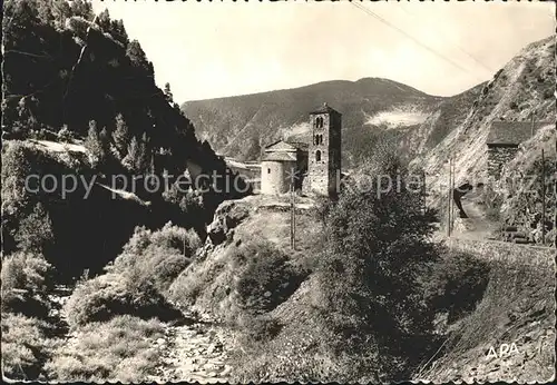 Canillo Valls d Andorra Esglesia Romanica Sant Joan de Caselles  Kat. Andorra