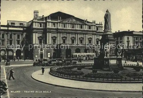 Milano Teatro alla Scala Strassenbahn Kat. Italien