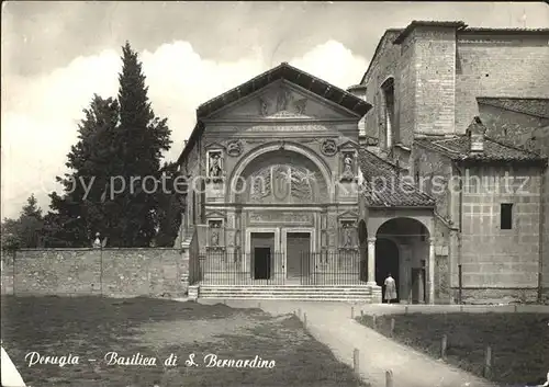 Perugia Umbria Basilica di S. Bernardino Kat. Perugia