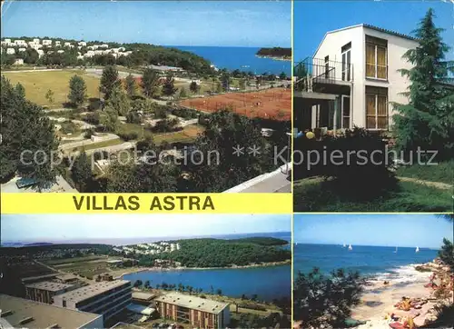 Porec Villas Astra Panorama Strand Kat. Kroatien