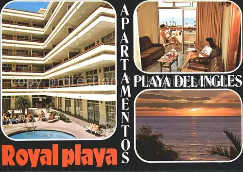 Playa del Ingles Gran Canaria Apartamentos Royal playa Kat. San Bartolome de Tirajana