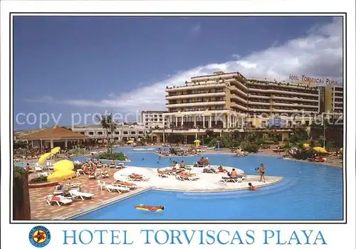 Tenerife Hotel Torviscas Playa Swimmingpool Kat. Islas Canarias Spanien