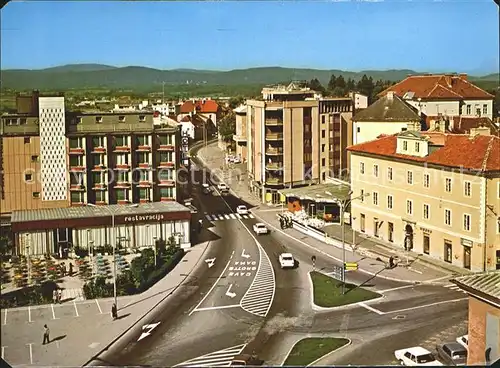 Postojna Strassenpartie Kat. Slowenien