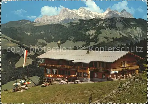 Tirol Region Alpengasthof Angerer Alm Kat. Innsbruck