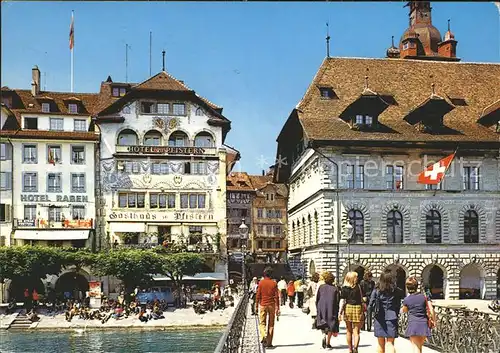 Luzern LU Rathaus Kat. Luzern