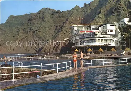 Bajamar Tenerife Hotel Nautilus Naturalisches Schwimmbad Kat. Spanien