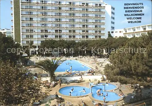 Pineda de Mar Taurus Park Hotel Swimmingpools Kat. Spanien