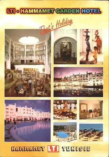 Hammamet Garden Hotel Details Swimmingpool Strand Kat. Tunesien