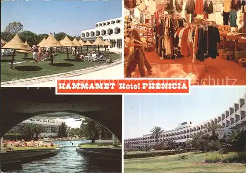 Hammamet Hotel Phenicia Swimmingpool Bazar Kat. Tunesien