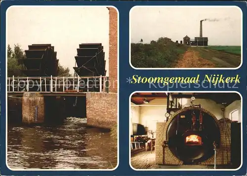 Nijkerk Stoomgemaal Hertog Reijnout Kat. Nijkerk