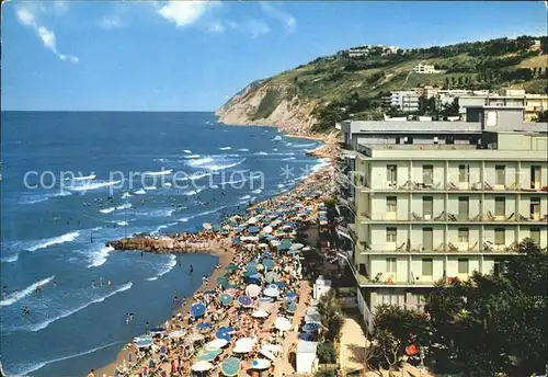 Gabicce Mare Grand Hotels am Meer Strand Kat. Italien