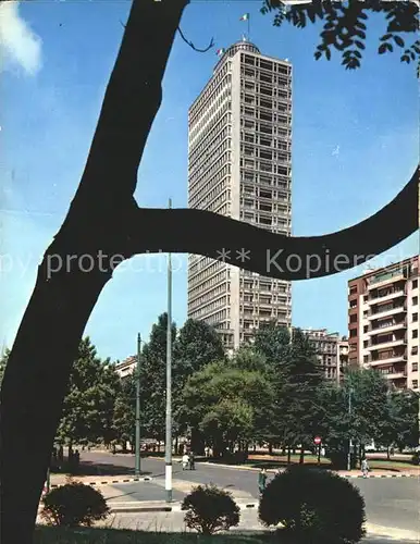 Milano Wolkenkratzer Platz der Republik Kat. Italien