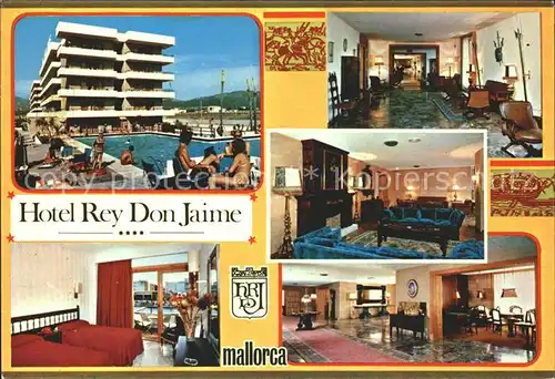 Santa Ponsa Mallorca Islas Baleares Hotel Rey Don Jaime Swimming Pool Kat. Calvia