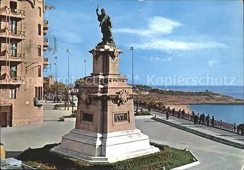 Tarragona Denkmal Roger de Lauria Kat. Costa Dorada Spanien