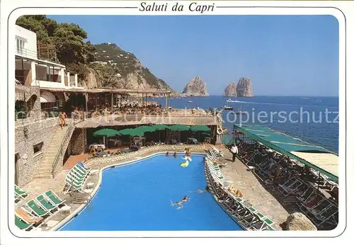 Capri Marina Piccola Schwimmbad Kat. Golfo di Napoli