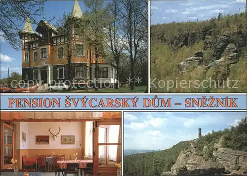 Tschechien Region D??inskÃ½ Sn?znik Pension  Kat. Tschechische Republik