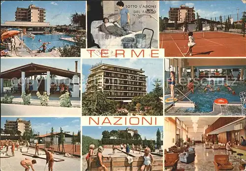 Montegrotto Terme Hotel Terme delle Nazione Minigolf Tennis Kat. 