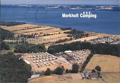 Daenemark Fliegeraufnahme Morkholt Camping Kat. Daenemark