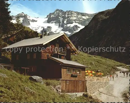 Stillupptal Gasthaus Gruene Wand Huette Kat. Zillertal